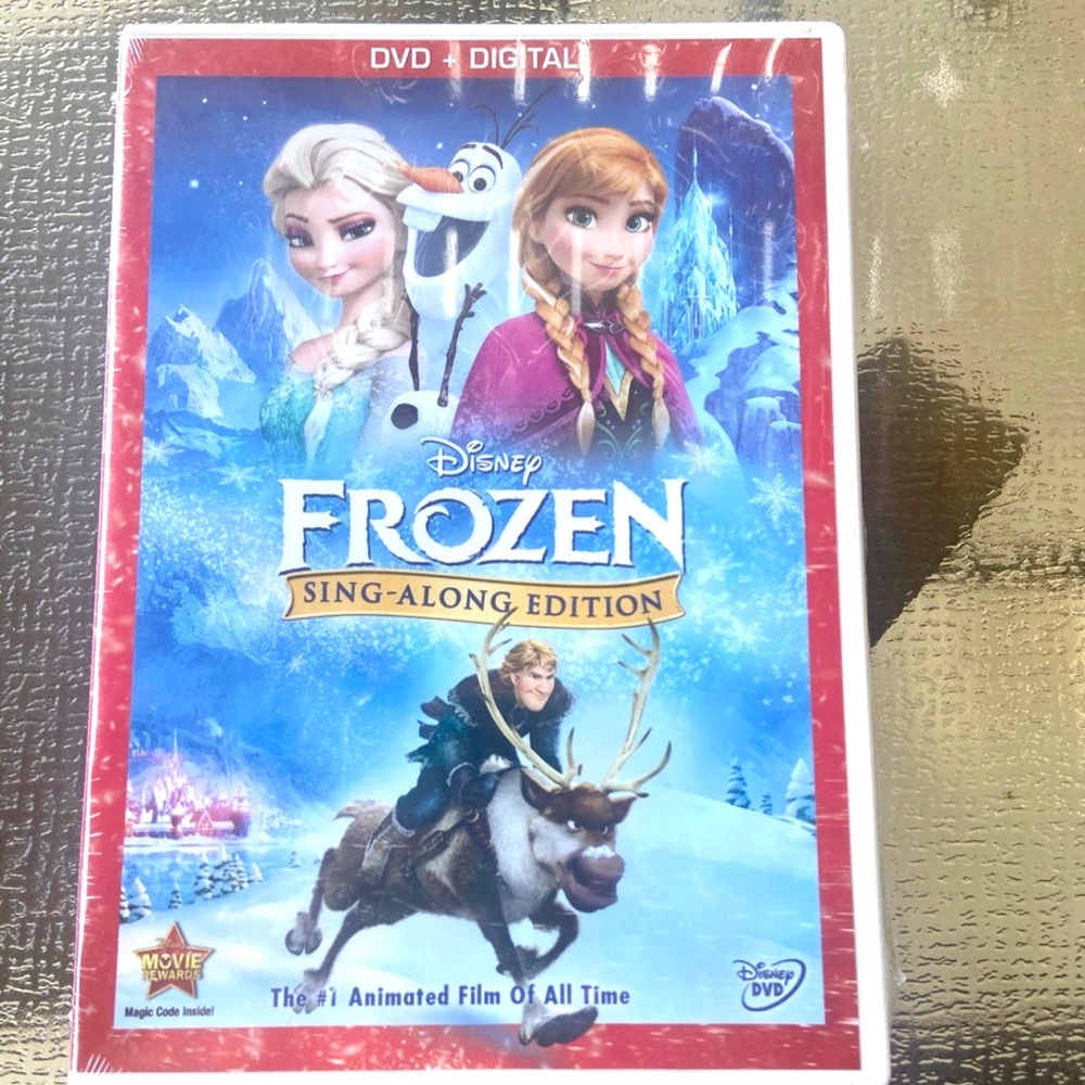Frozen Sing-Along Edition DVD New Sealed